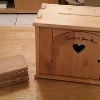 Urne et boîte à alliance - 2
