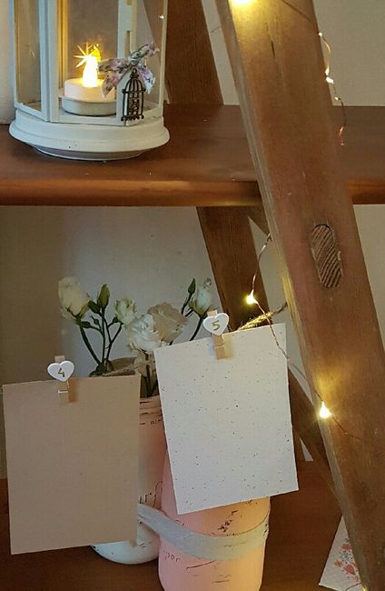 Mon plan de table échelle terminé ! - 4
