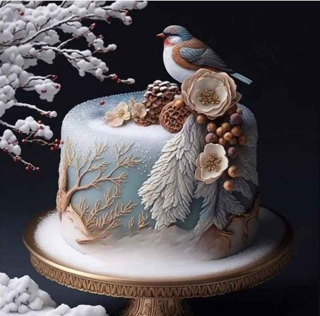 Wedding cake nature - 1