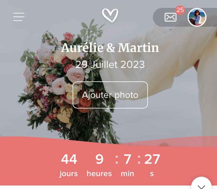 Capture depuis l'application mobile ton compte à rebours et partage-le ⏳😍 - 1