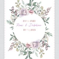 Publie ce modèle de faire-part et dis-nous quelle taille tu as du utiliser ! 😏💌 - 1