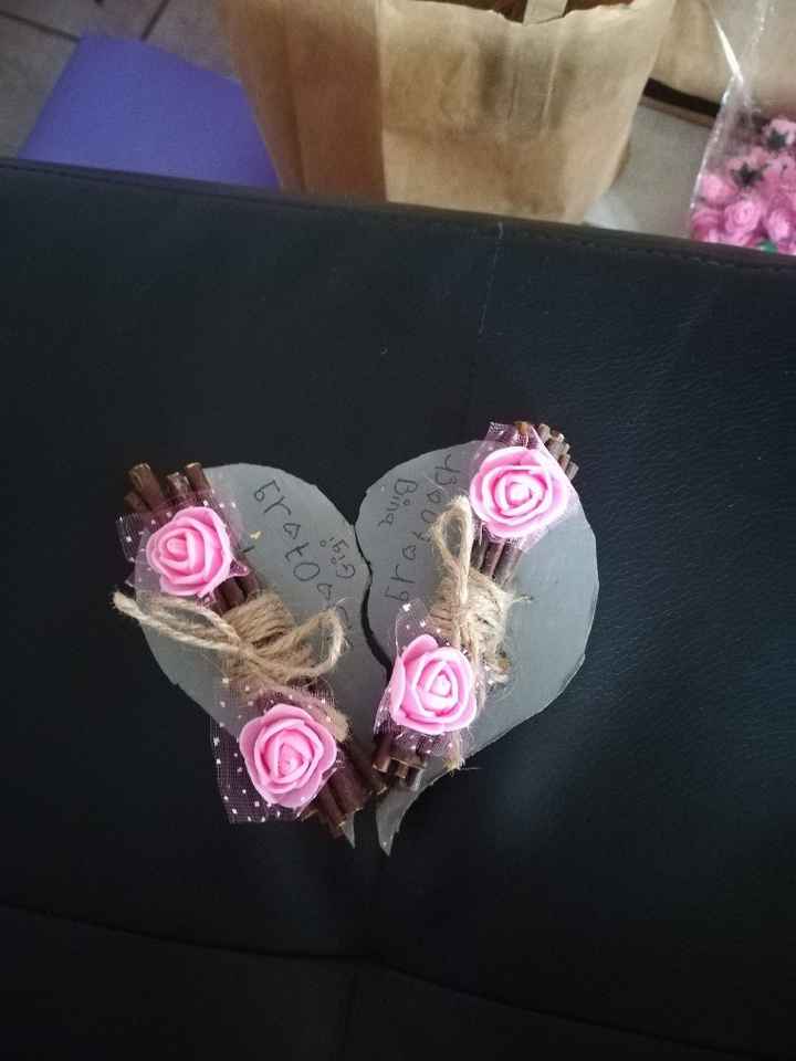 Mes porte alliance fait main - 1