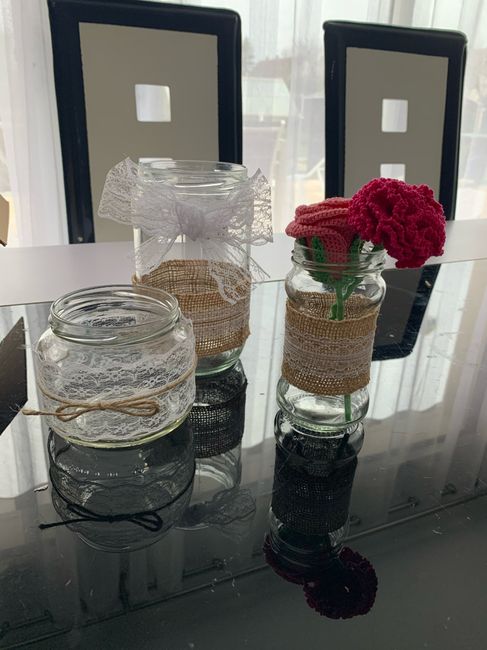 Essais pot centre de table 2