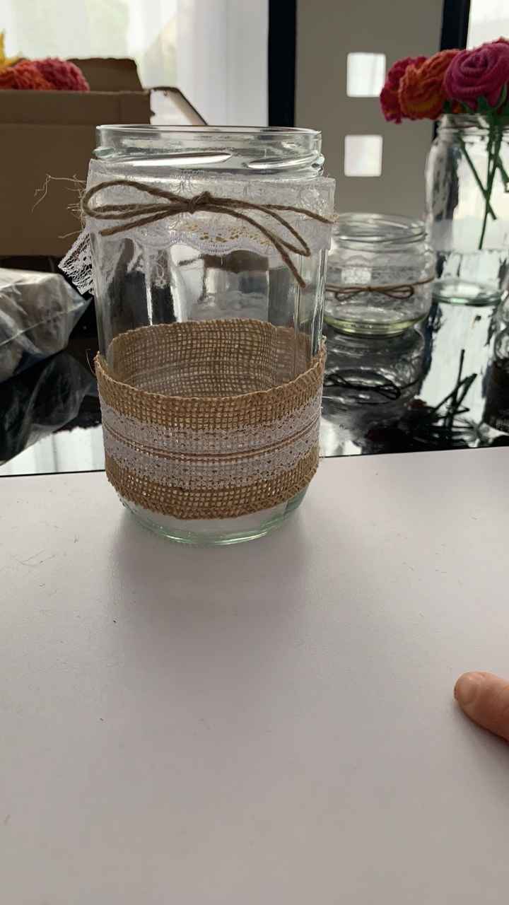 Essais pot centre de table - 3