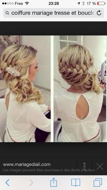Que pensez-vous du chignon tressé? - 2