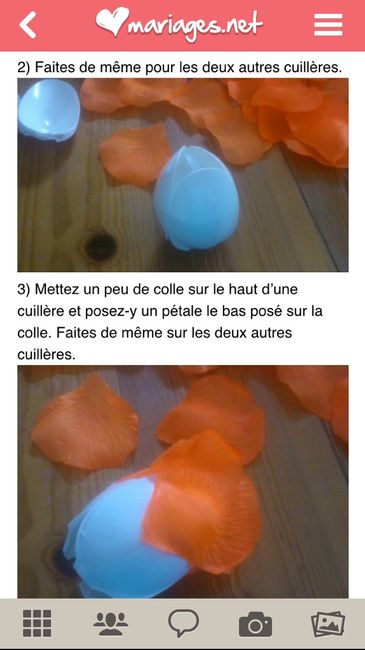 Bougie led en rose - 3