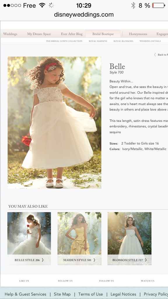 Recherche robe disneyfairytale enfant - 1