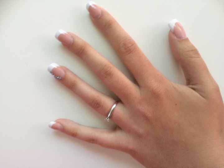 Test pose d'ongle gel - french : je n'aime pas trop et vous? - 1