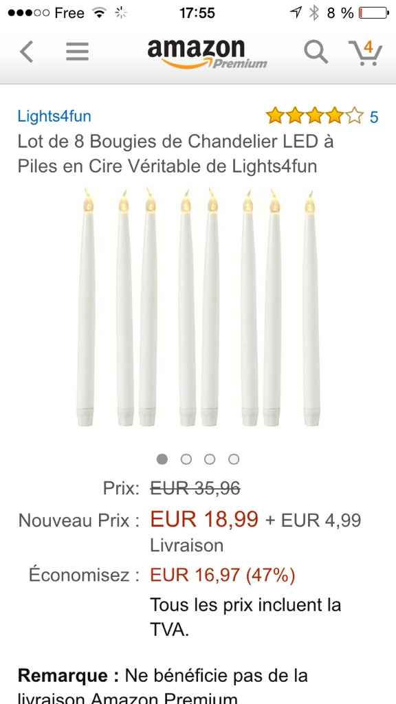 Led chandelle - 1