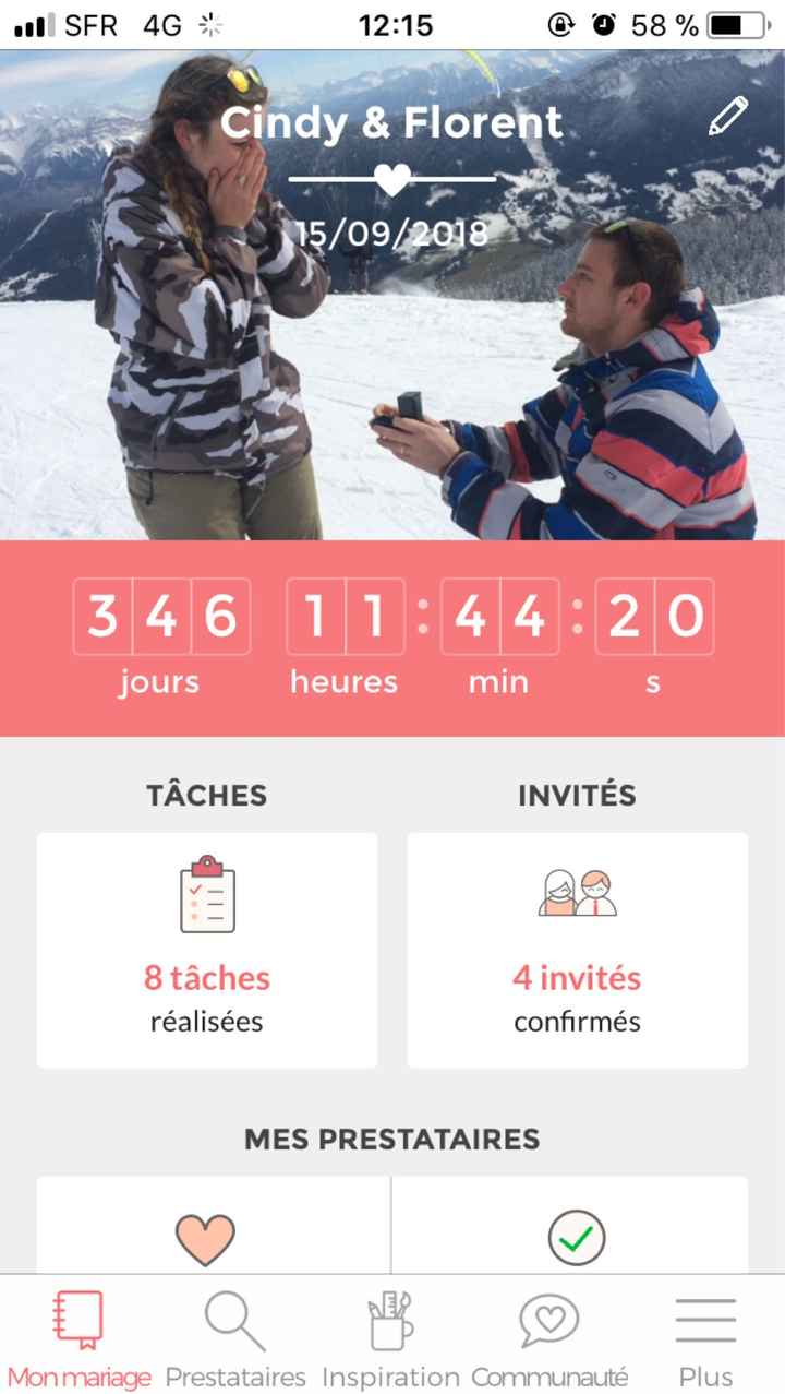 Montrez-moi vos compteurs de mariage ! - 1