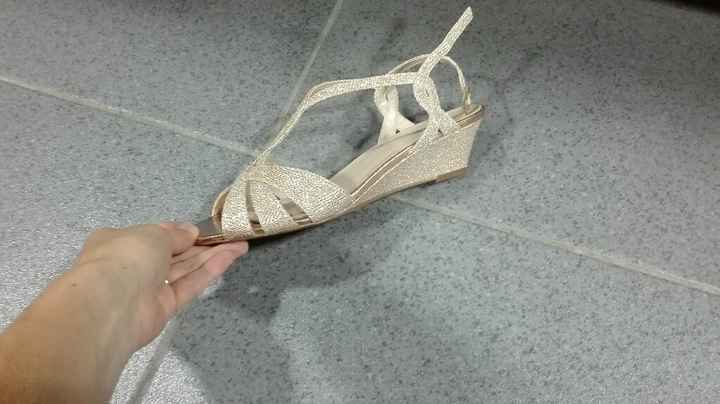 Chaussures mariée petits talons - 1