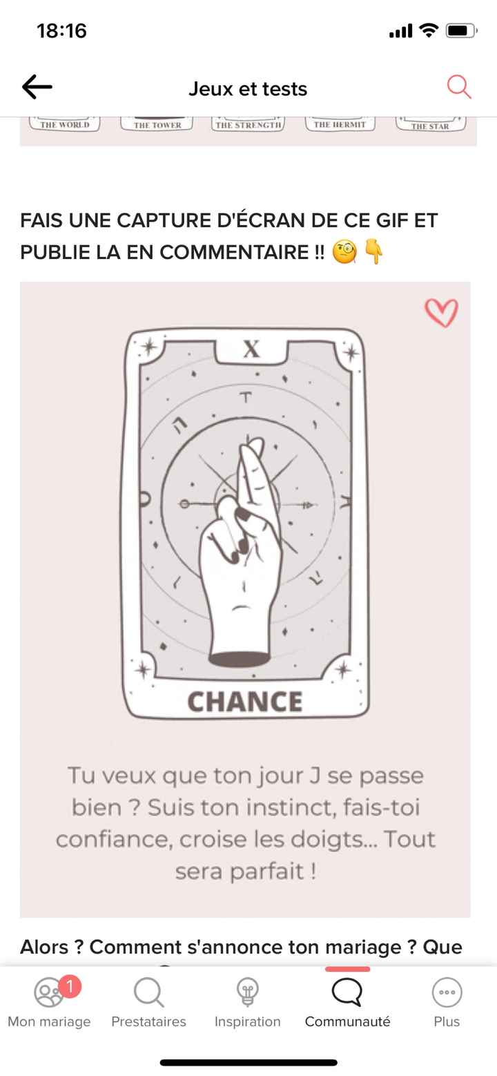 La chance te sourit 🔮😃 - 1