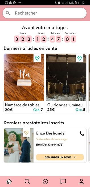 Capture depuis l'application mobile ton compte à rebours et partage-le ⏳😍 22