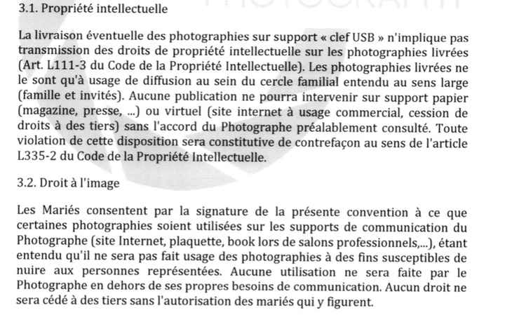 Droit d'auteur photographe 🤔 - 1
