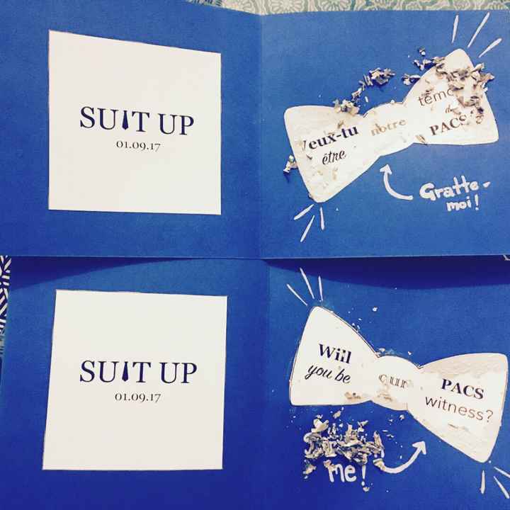 Façon originale de demander d’entre temoin - 2