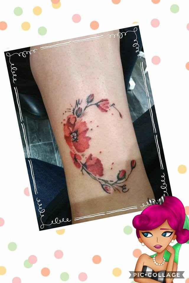 Tatoo en hommage à mes grands parents