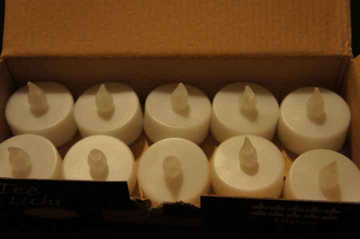bougies led 
