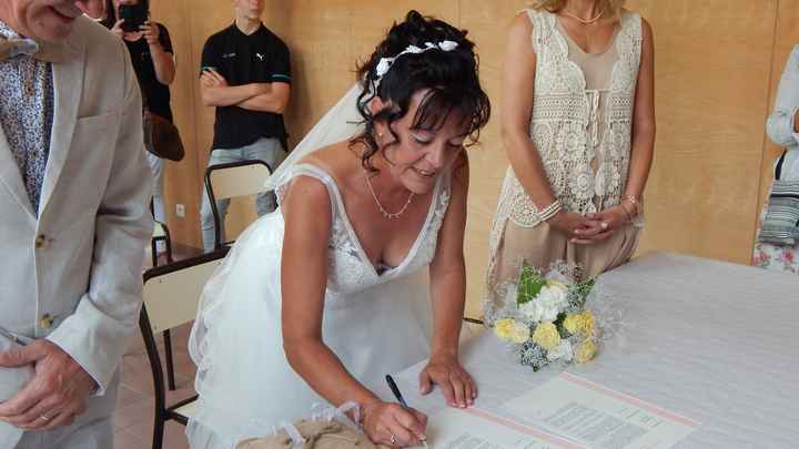 les temoins et le marié