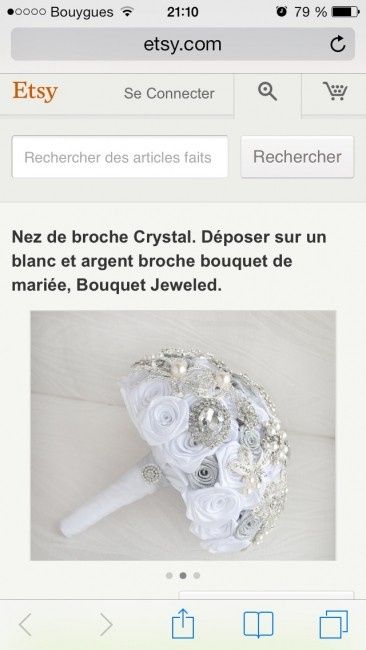 Bouquet Strass