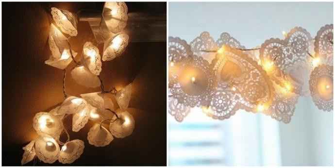guirlande lumineuse dentelle
