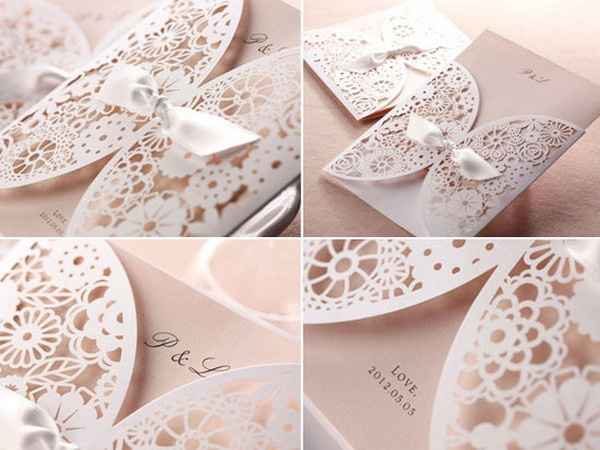 faire parts dentelle