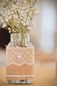 vase dentelle