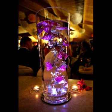 decoration violet blanc -2