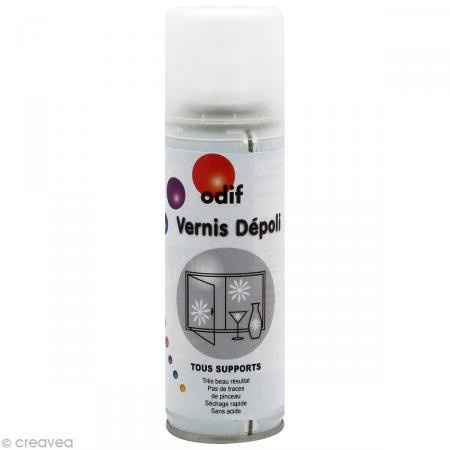vernis à depolir les miroirs