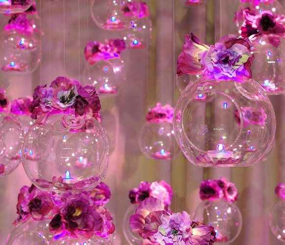 decoration florale bulle -1