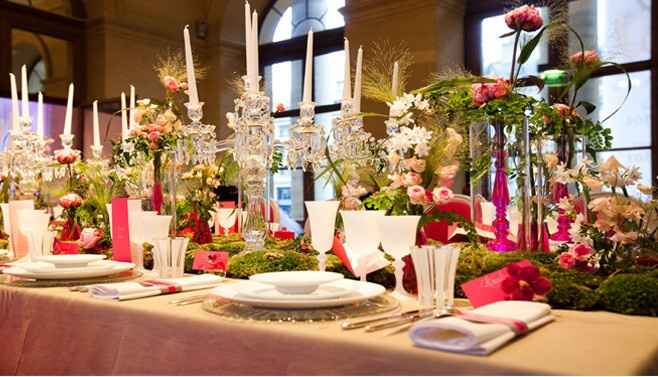 decoration table surchargée-1