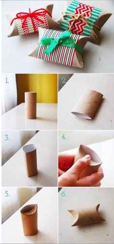boite tube du papier toilette