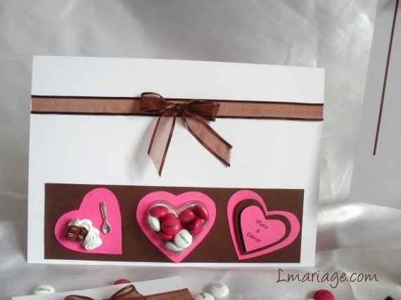 inspiration gourmandise faire part