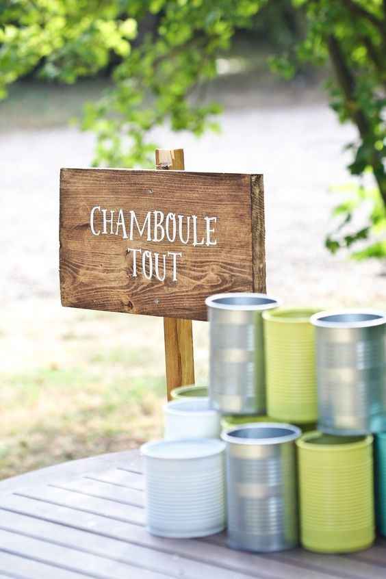 jeu exterieur mariage