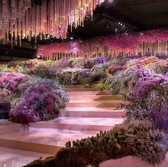 mariage russe à 1 millions de dollars: la deco florale