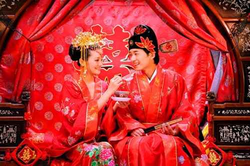 robe de mariée chinoise