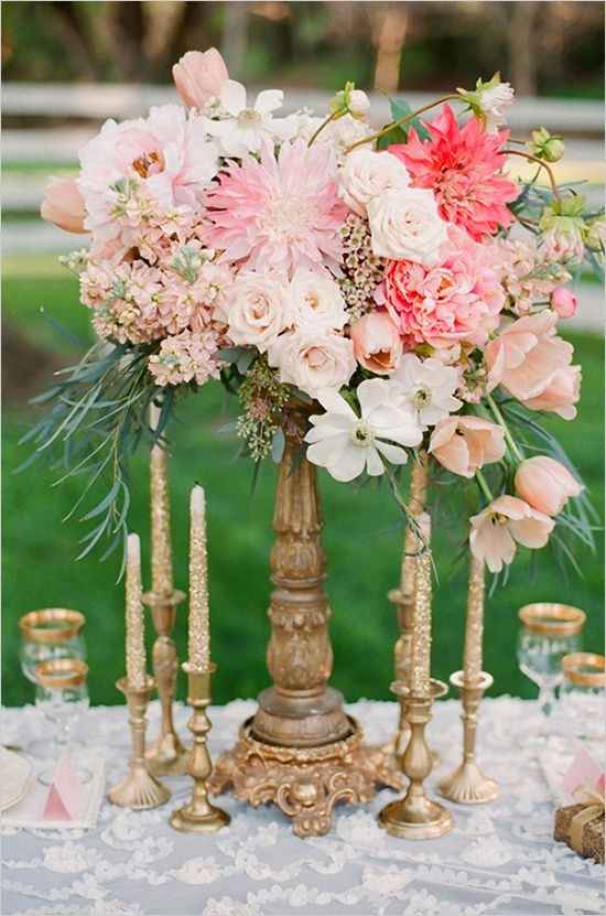 centre de tables romantique-4