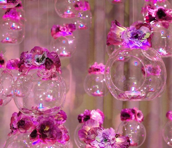 decoration florale bulle -1