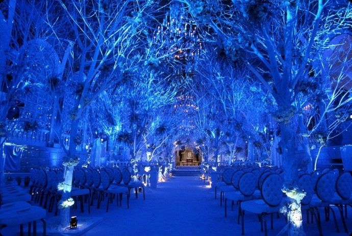 inspiration foret hivernale ceremonie