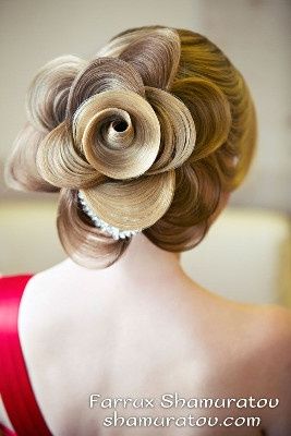 coiffure forme rose-7