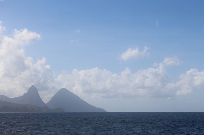 les pitons sainte lucie