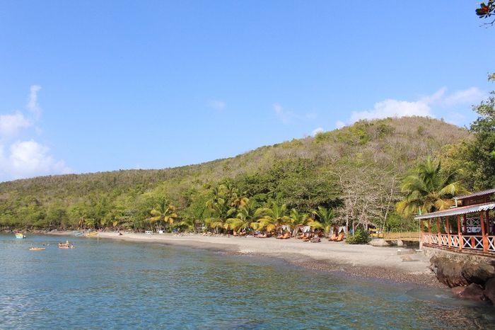 la plage vue du debarcadere