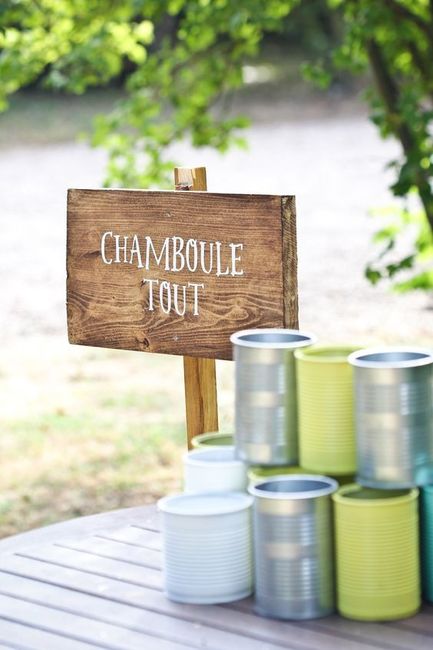 jeu exterieur mariage