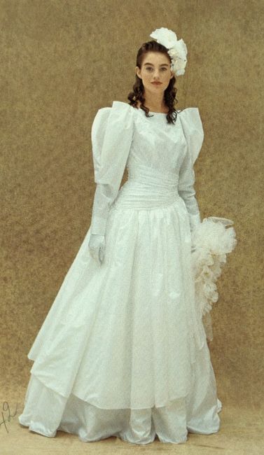 robe de mariée 1989