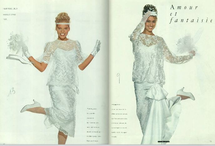 robe de mariée 1989-2