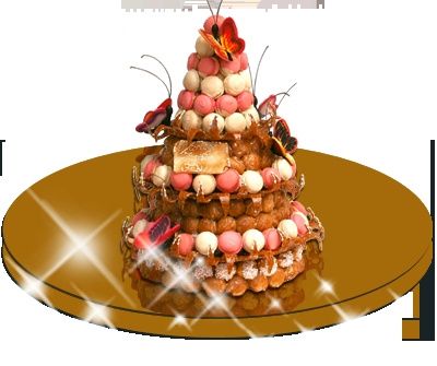 piece montée choux et macaron-3