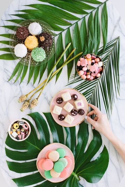 candy bar inspiration tropicale