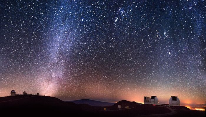 Mauna Kea observatoire de nuit