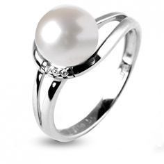 bague de fiancaille inspiration perle