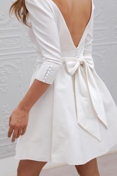 robe de mariée avec noeud-1