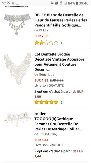 Collier Dentelle - 1
